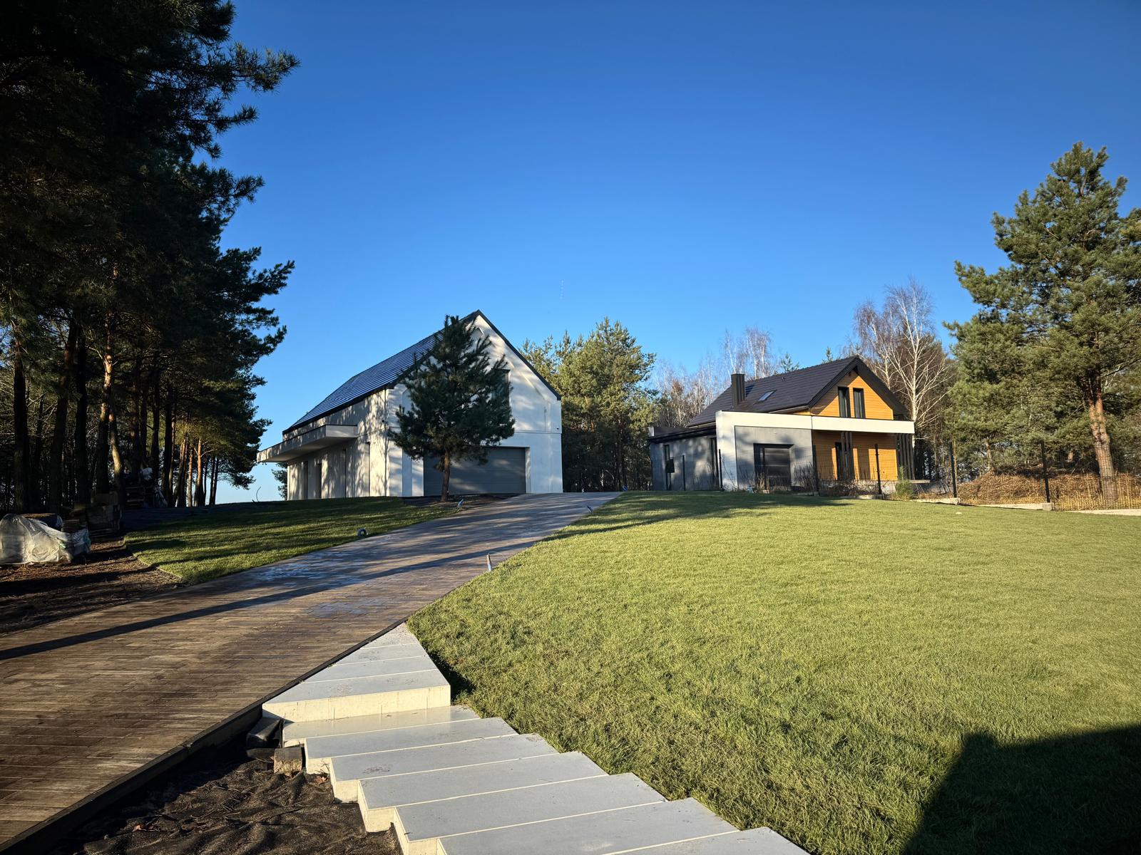 Nowoczesny i naturalny ogród w Sompolnie