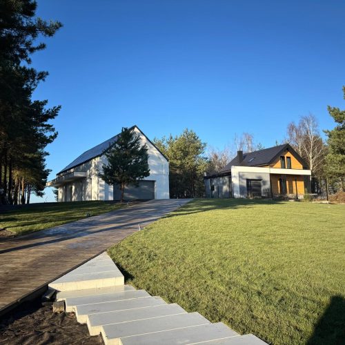 Nowoczesny i naturalny ogród w Sompolnie